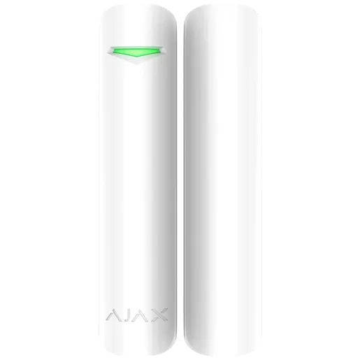 Ajax DoorProtect S Plus (8PD) white Бездротовий комбінований сповіщувач відчинення, удару та нахилу