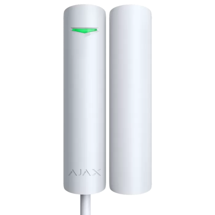 Ajax DoorProtect Fibra white Дротовий магнітоконтактний сповіщувач