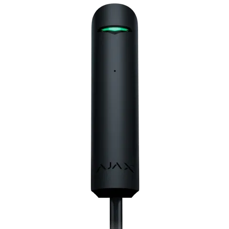 Ajax GlassProtect Fibra black дротовий оповіщувач розбиття скла