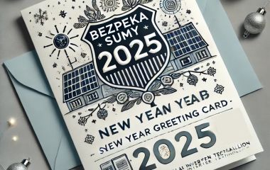 Поздравление с Новым годом 2025 от Bezpeka Sumy Поздравление с Новым годом 2025 от Bezpeka Sumy