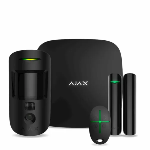 StarterKit Cam комплект охранной сигнализации Ajax  White StarterKit Cam комплект охранной сигнализации Ajax  White