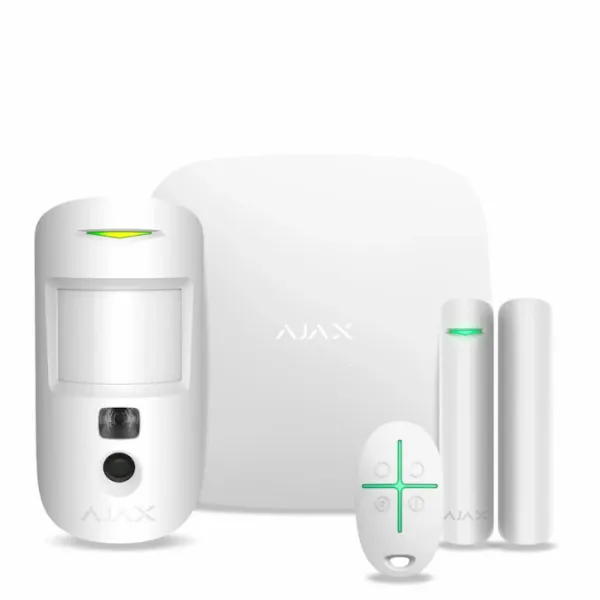 StarterKit Cam комплект охранной сигнализации Ajax White StarterKit Cam комплект охранной сигнализации Ajax White