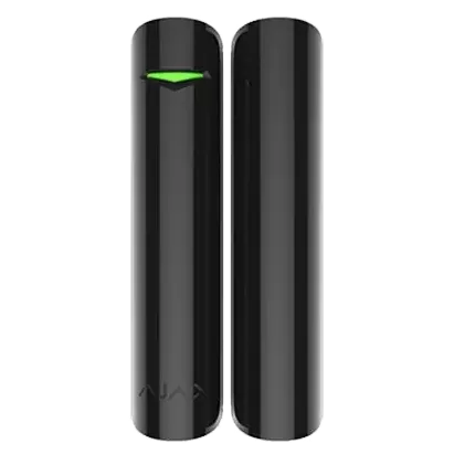 DoorProtect Plus (black) бездротовий магнітоконтактний сповіщувач з сенсором удару та нахилу