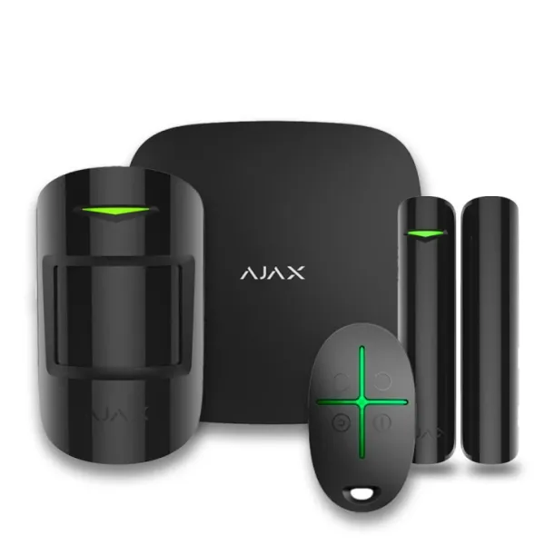 StarterKit 2 комплект сигнализации Ajax Black StarterKit 2 комплект сигнализации Ajax Black