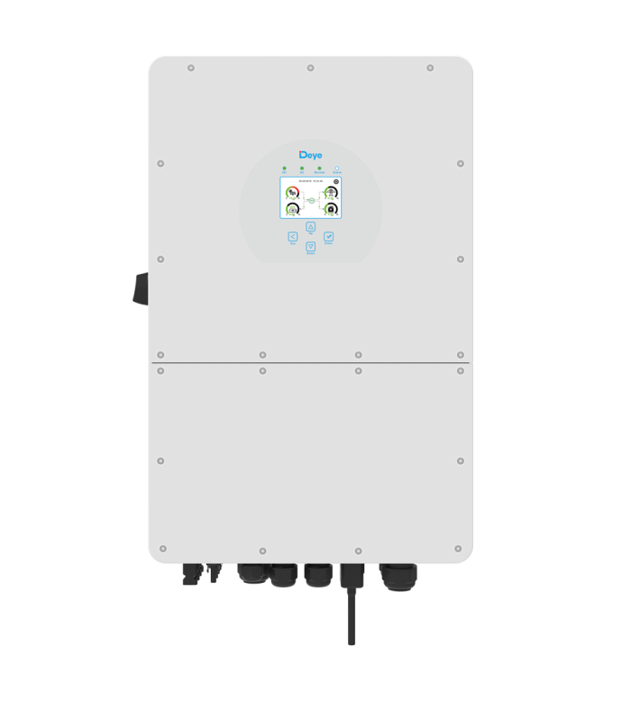 Інвертор гібридний Deye SUN-5K-SG03LP1-EU (5 кВт, 1 фаза, 2 МРРТ, LV)