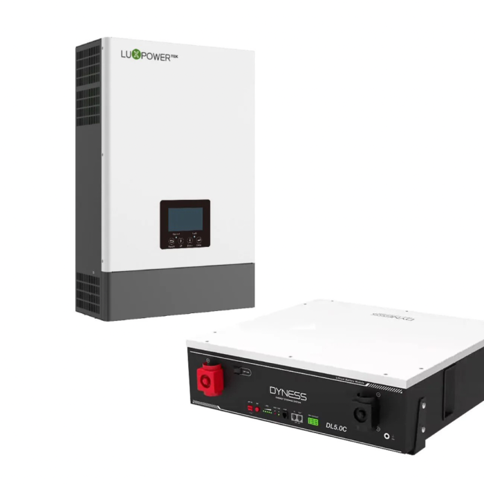 Комплект LuxPower–Dyness 6 кВт 5 кВт·год LP1 (Інвертор гібридний LuxPower SNA6000 Wide PV 6 кВт + АКБ Dyness DL5.0C Heating)