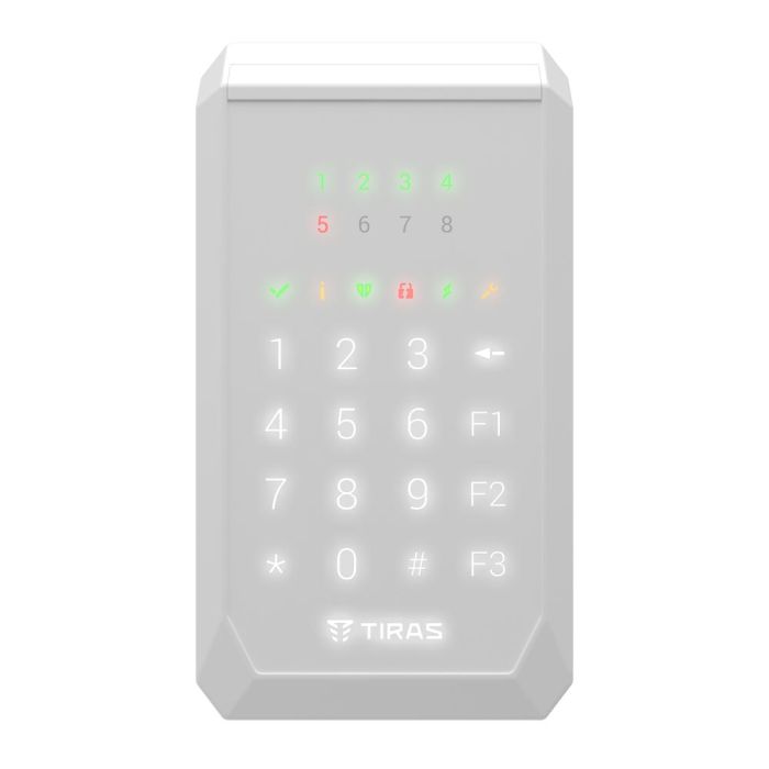 Клавіатура K-PAD8 (white)