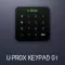 U-Prox Keypad G1 Black Бездротова сенсорна клавіатура для однієї групи