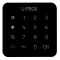 U-Prox Keypad G1 Black Бездротова сенсорна клавіатура для однієї групи