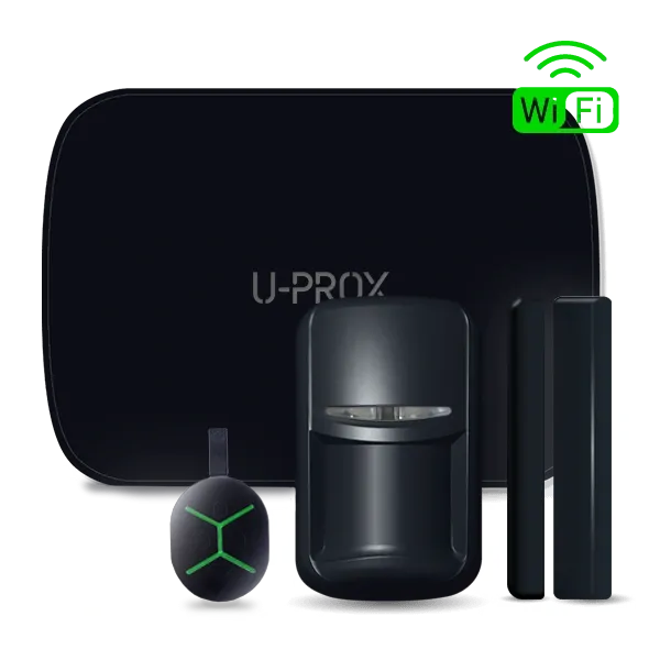 U-Prox MPX LE KF kit Black Комплект беспроводной охранной сигнализации U-Prox MPX LE KF kit Black Комплект беспроводной охранной сигнализации