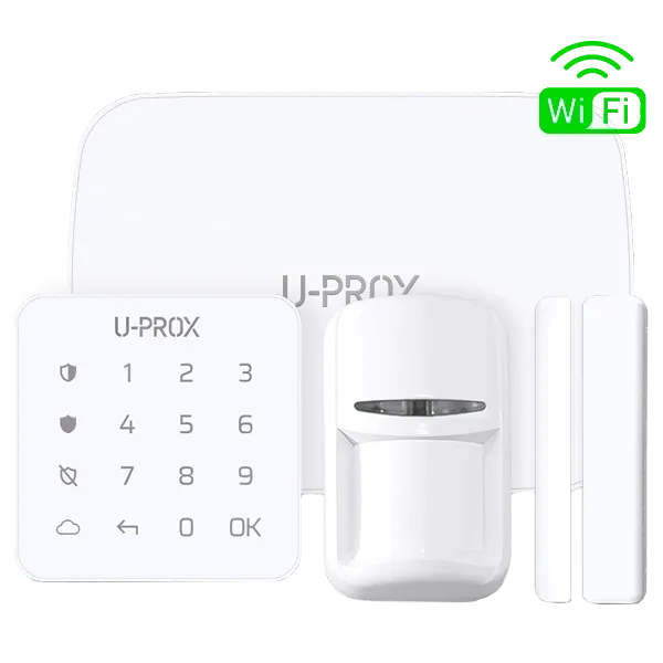 U-Prox MP WiFi kit White Комплект беспроводной сигнализации U-Prox MP WiFi kit White Комплект беспроводной сигнализации