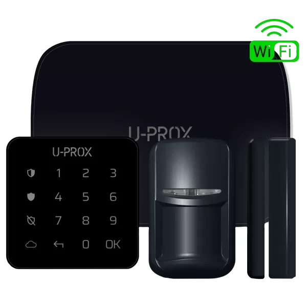 U-Prox MP WiFi kit Black Комплект бездротової охоронної сигналізації