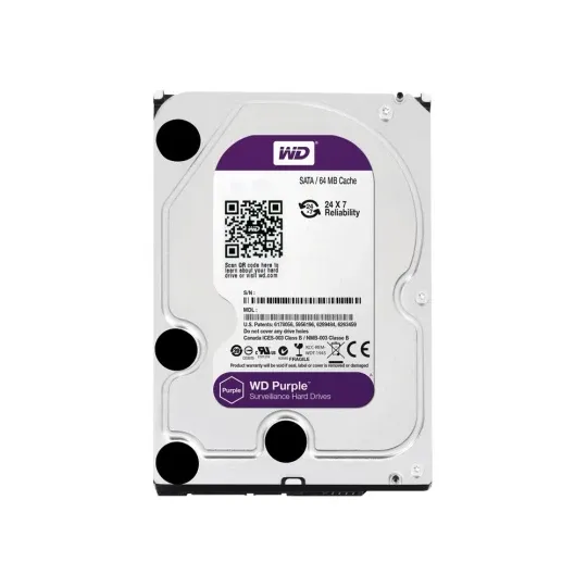 Жорсткий диск 2Тб для системи відеоспостереження Western Digital WD20PURX-78 